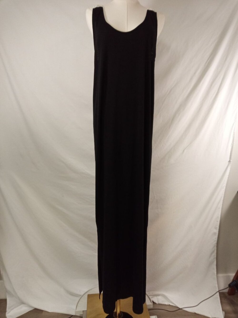 Merona Women's Black/White Lace Maxi Dress Size Medium
